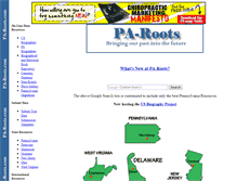 Tablet Screenshot of pa-roots.org