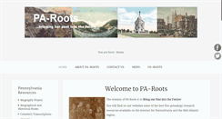 Desktop Screenshot of pa-roots.com